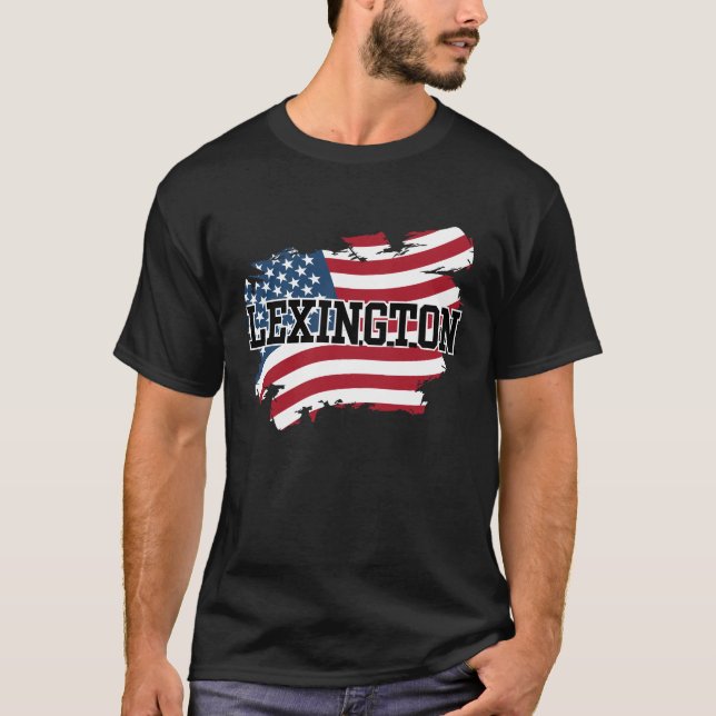 Lexington USA T Shirt (Framsida)