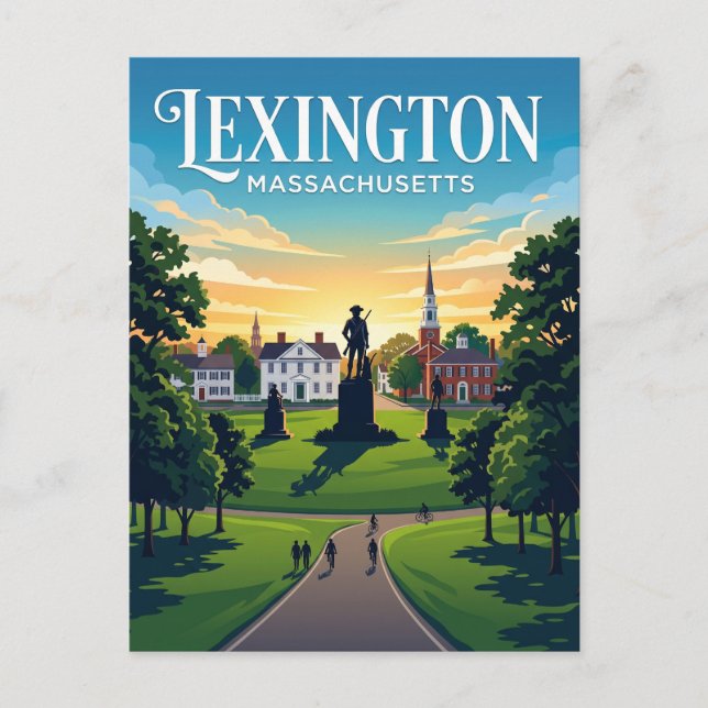 Lexington USA Vykort (Framsida)