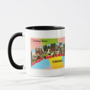 Lexington Virginia VA gammal vintage resorVykort Mugg