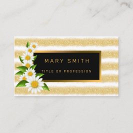 Lexury Best Popular White Guld Glitter Visitkort