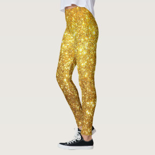 Lexury Guld Popular Gift Glitter Leggings