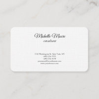 Lexury Linen Black & White Plain Classial Minimal