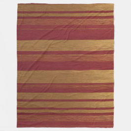 Lexury Popular Burgundy Guld Linen Collection Fleecefilt