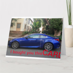 Lexus Fågelskådare Birdday Card 2020 Tack Kort