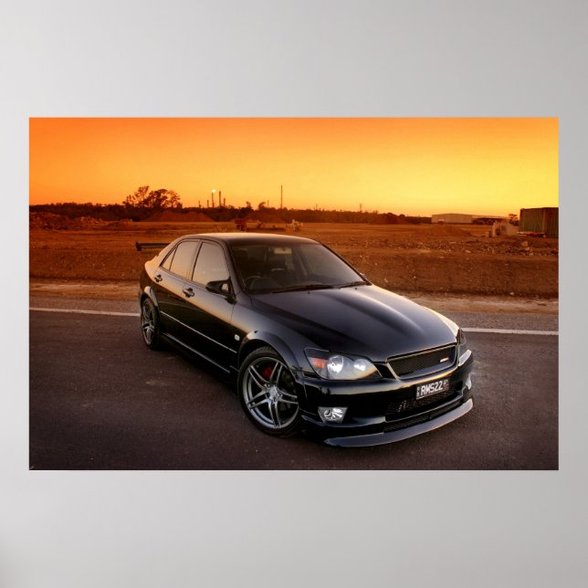 Lexus IS200 Poster (Framsidan)