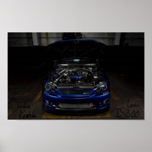 Lexus IS300 Poster