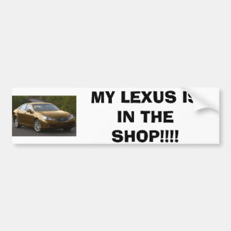 LEXUS MIN LEXUS ÄR I SHOPPA!!!! BILDEKAL