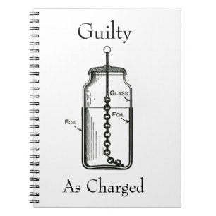 Leyden Burk Guilty as Charged Anteckningsbok