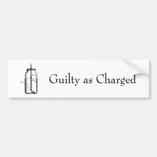 Leyden Burk Guilty as Charged Bildekal