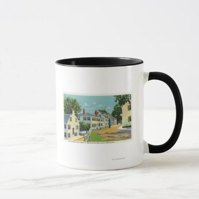 Leyden Street View, First Street i New England Mugg (Höger)