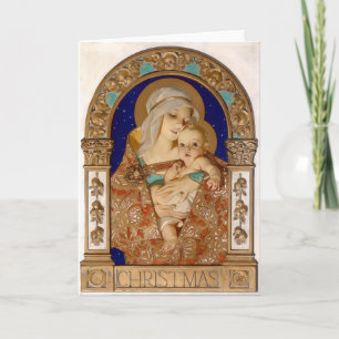 Leyendecker Jul-Madonna Inbjudan