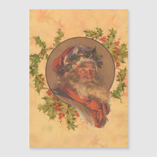 Leyendecker Tomte Antik Viktoriansk