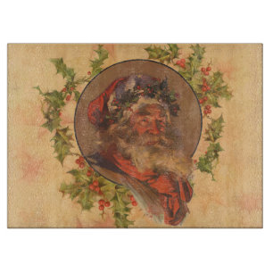 Leyendecker Tomte Antik Viktoriansk