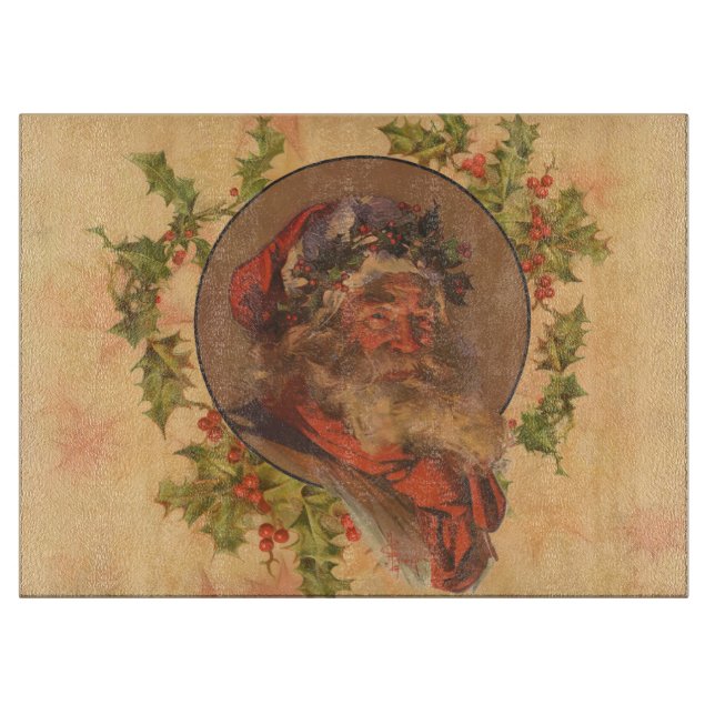 Leyendecker Tomte Antik Viktoriansk (Framsidan)