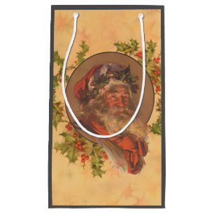 Leyendecker Tomte Antik Viktoriansk