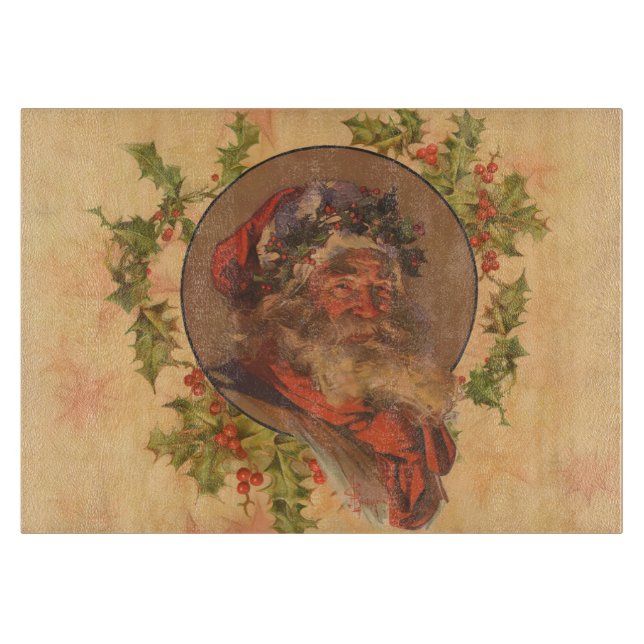 Leyendecker Tomte Antik Viktoriansk (Framsidan)