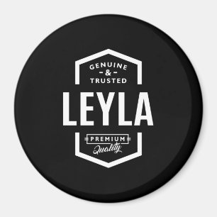 Leyla Personlig Namn Birthday Magnet