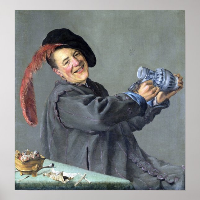 Leyster - Merry Drinker Poster (Framsidan)