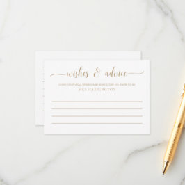 Leyton Golds önskningar och råd Tilläggskort