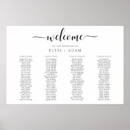 Leyton Minimal 4 Poster säten i Bord