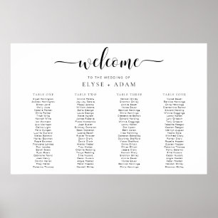 Leyton Minimal 4 Poster säten i Bord