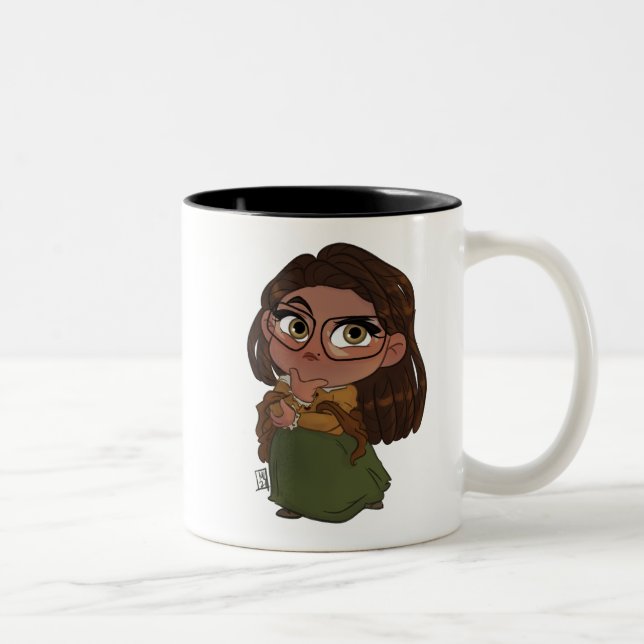 Lezbi Nerdy Two Tone Mugg (Höger)