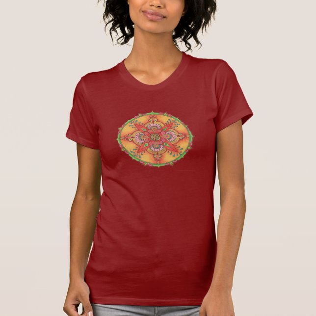 LeZen mandala 1 T-shirt (Framsida)