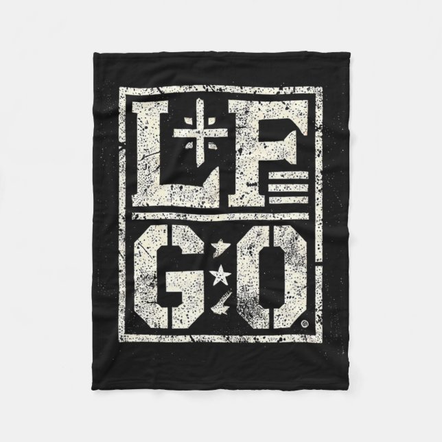 Lf Go Underbart motiv Fleecefilt (Framsidan)