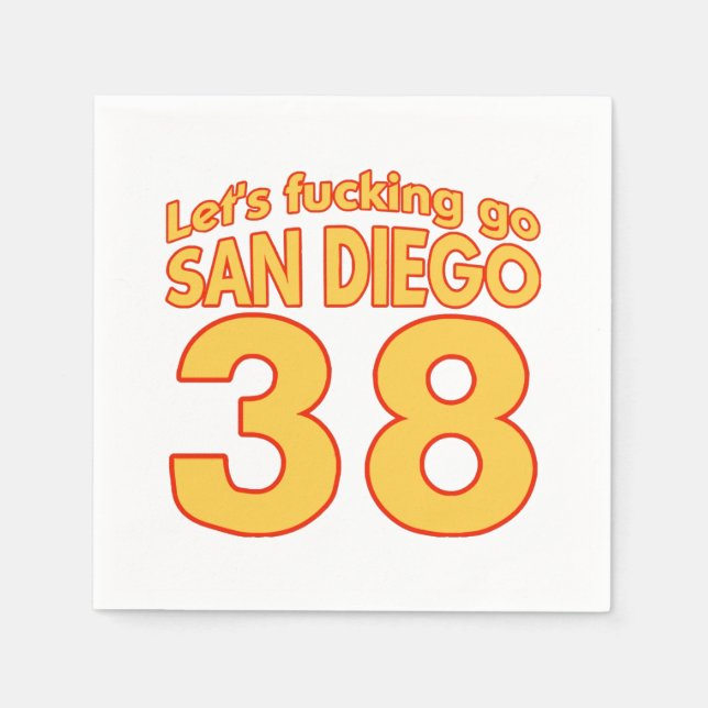 LFG San Diego  Pappersservett (Framsidan)