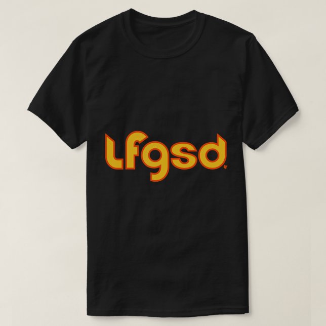 LFGSD - San Diego Baseball T-Shirt (Design framsida)