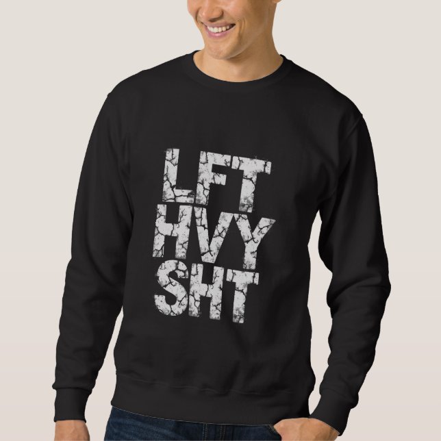 LFT HVY SHT Fitness Lång Ärmad Tröja (Framsida)