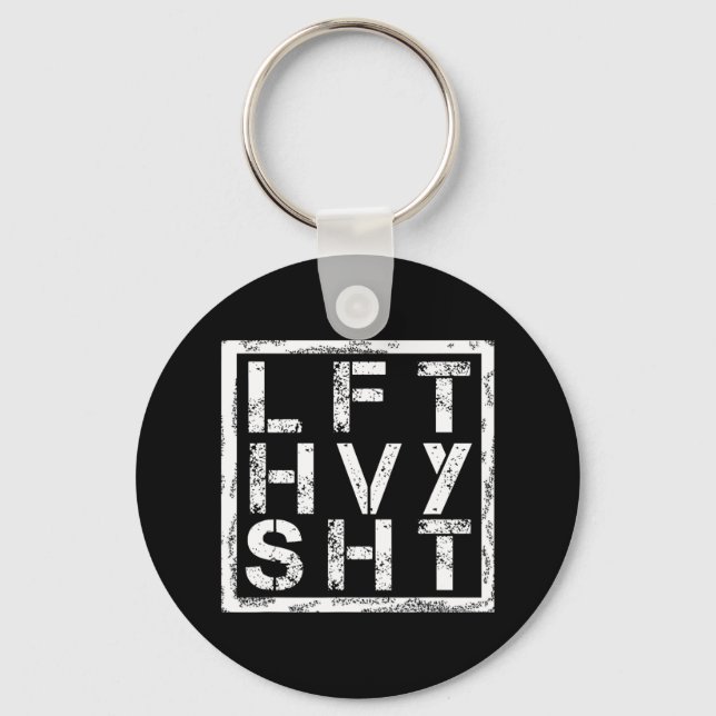 Lft Hvy Sht - Hiss Heavy Shi... Nyckelring (Framsida)