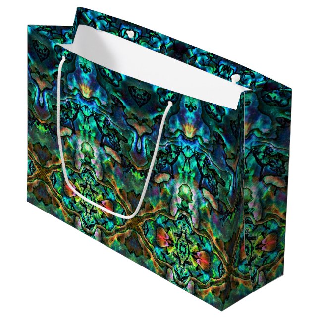 Lg Gift Bag Abalone (Framsidan Vinklad)