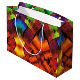 Lg Gift Bag Butterfly Scales