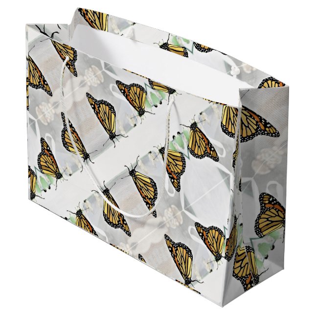 Lg Gift Bag Monarch Lattice (Baksidan Vinklad)