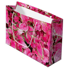 Lg Gift Bag Rosa Löv