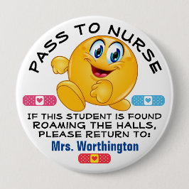 Lg. School Hall - sjuksköterskepass Knapp