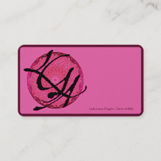 LGA New Social Card Visitkort (Framsida)