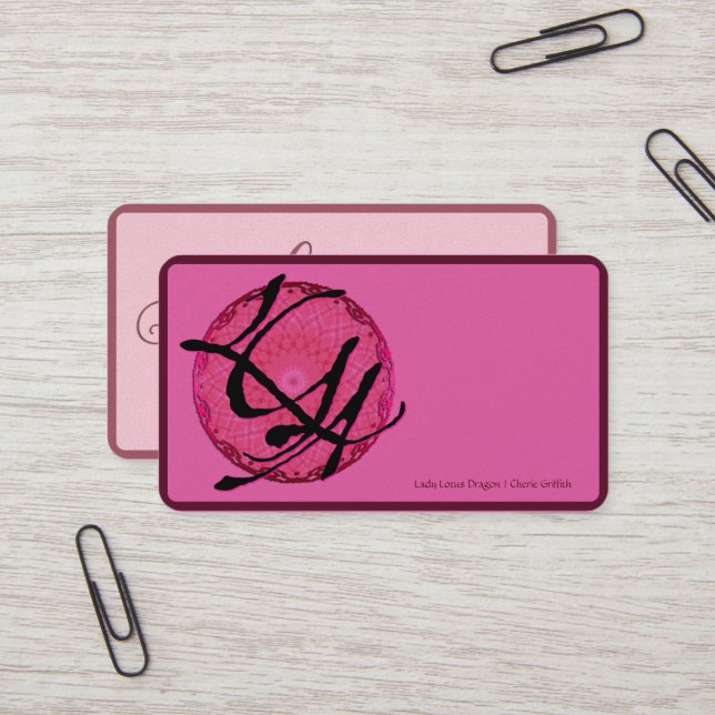 LGA New Social Card Visitkort (Fram/Back In Situ)