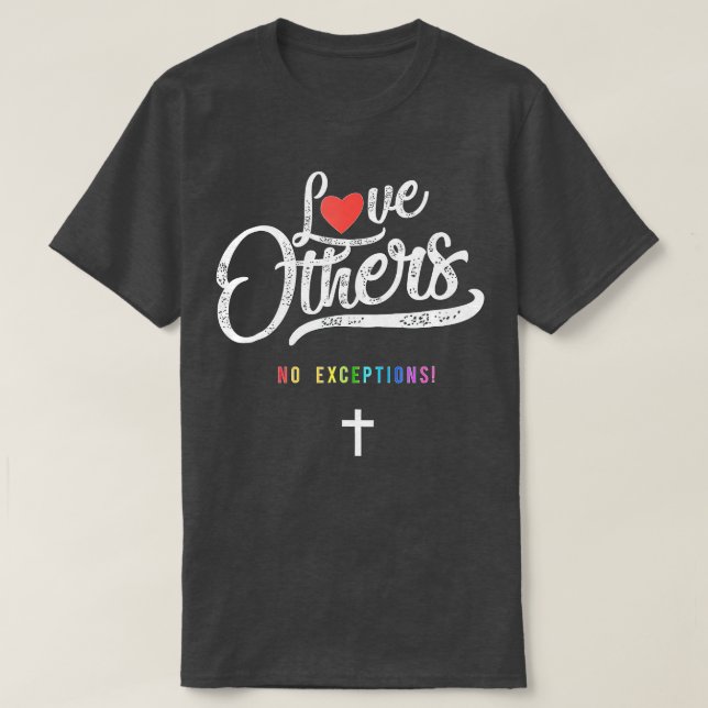 LGB Episcopalian Gift for Gay Kärlek and Pride T Shirt (Design framsida)