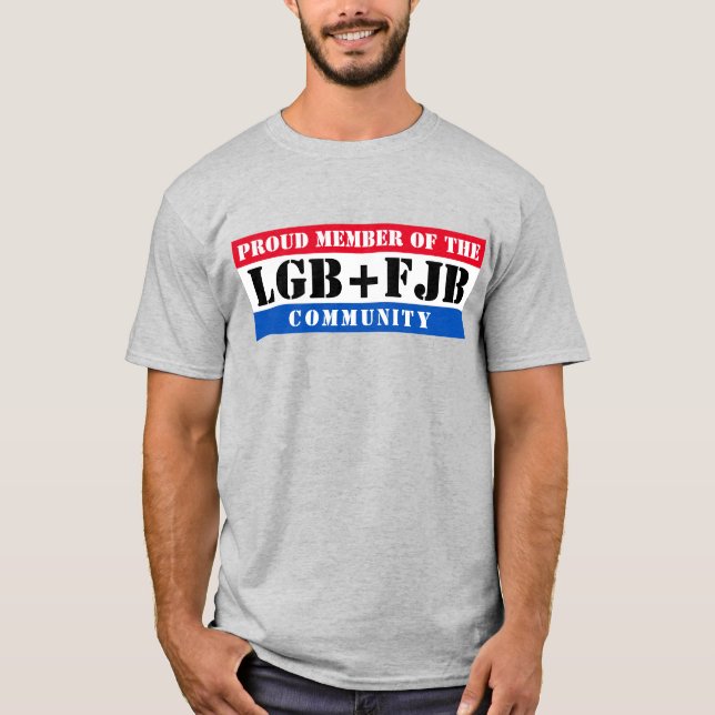 LGB FJB LGBFJB LGB+FJB T SHIRT (Framsida)