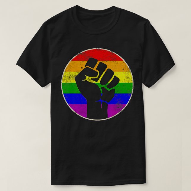 LGB-styrka för Lesbisk av tidigare regnbåge,  T Shirt (Design framsida)