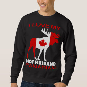 LgBN I Kärlek Make kanadensiska Maple Löv Animal C Lång Ärmad Tröja