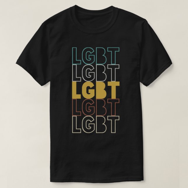 Lgbt1 T Shirt (Design framsida)
