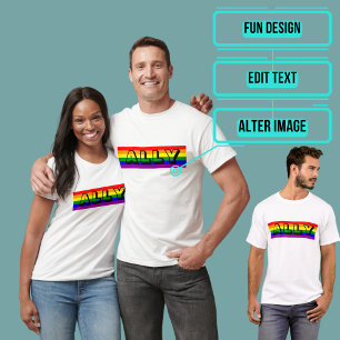 LGBT Ally Womens T Shirt
