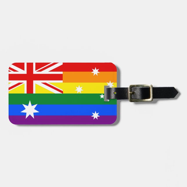 LGBT Australien Bagagebricka (Horisontell Framsida)