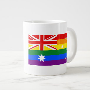 LGBT Australien Jumbo Mugg