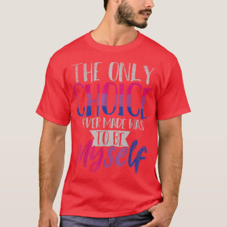 LGBT Bi Pride Proud Biseual Biseuality Flag Gift B T Shirt