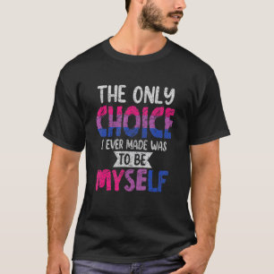 Lgbt Bi Pride Proud Bisexual Flagga Bise T Shirt