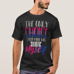 Lgbt Bi Pride Proud Bisexual Flagga Bise T Shirt